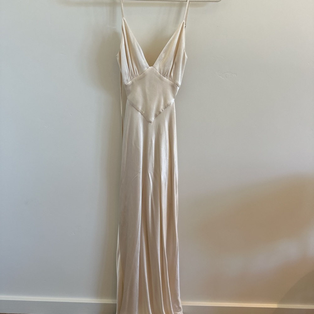 Shona Joy La Lune Backless MIDI Dress